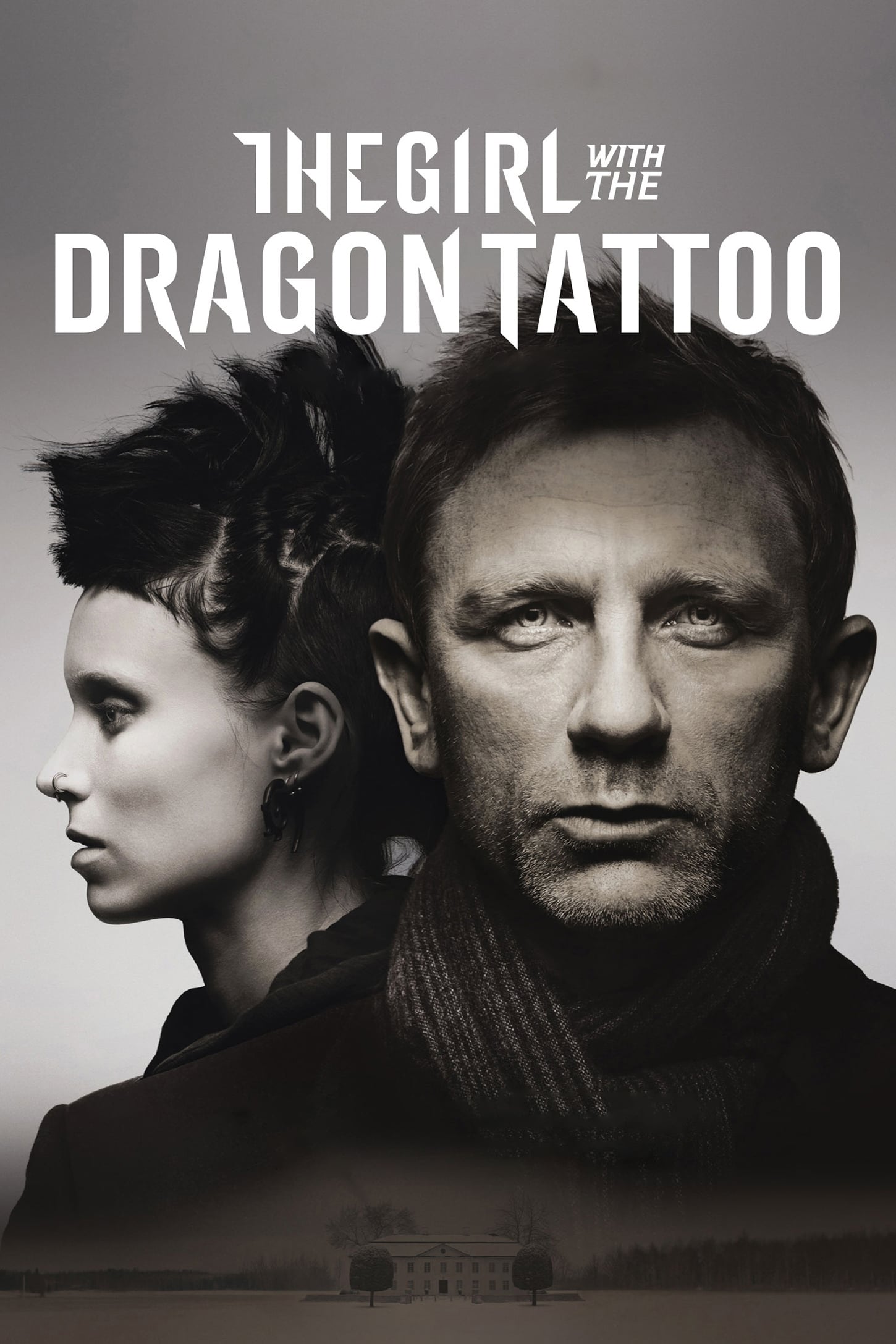 постер Девушка с татуировкой дракона